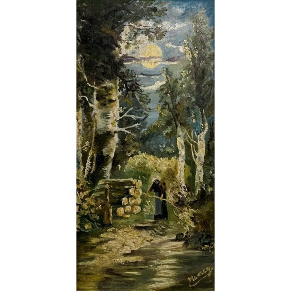 Mancy jelzéssel - Rőzsegyűjtő asszony