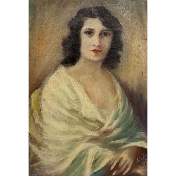 Lázár Pál (1912-1970) Barna szempár