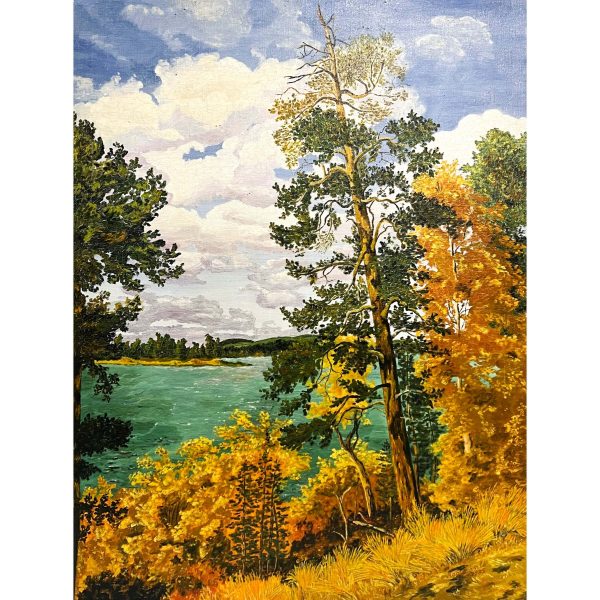 Nagy László (1942- ) Őszben pompázó természet, 1985
