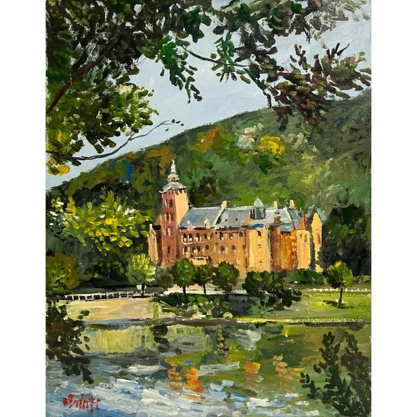 Bánfi József (1936- ) Lillafüred: A Hámori-tó és Palotaszálló