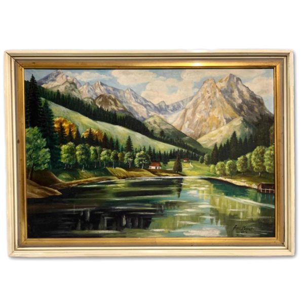 Franz Brandt (?-?) Zöldellő paradicsom, 1954