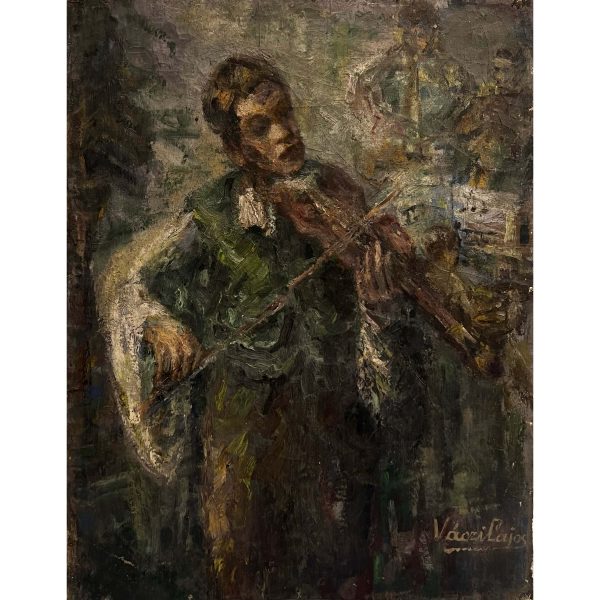 Váczi Lajos (?-?) Muzsikus a kocsmában