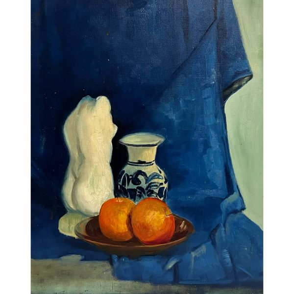 Kompozíció almákkal - Beazonosításra váró művész