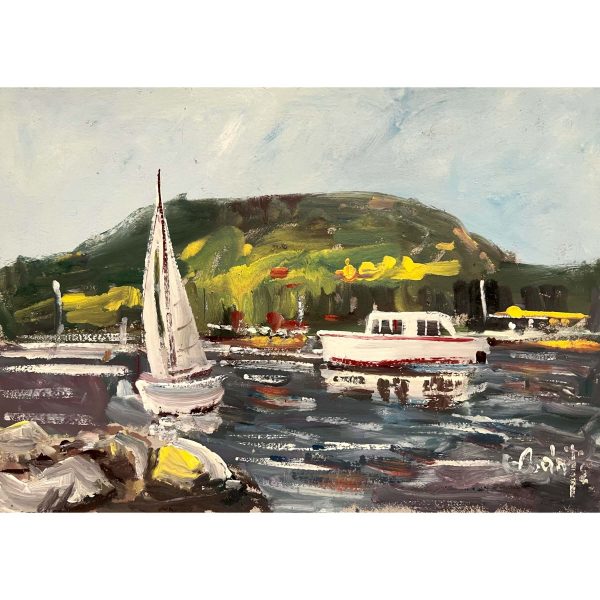 Bánfi József (1936- ) Badacsonyi szőlőhegy