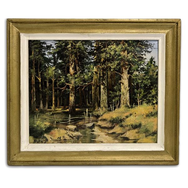 Öreg erdőszél, 2000 - Beazonosításra váró művész