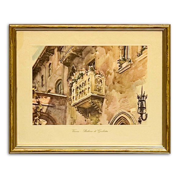 Verona – Balcone di Giulietta - Beazonosításra váró művész