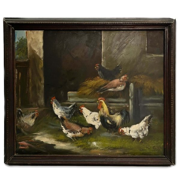 K. G. jelzéssel - Baromfiudvar kakasokkal