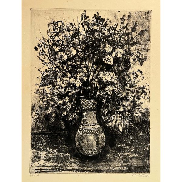 Bordás Ferenc (1911-1982) Virágok