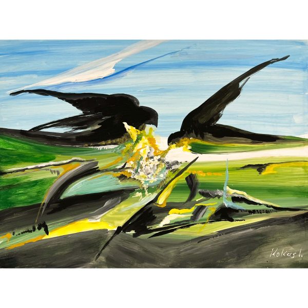 Kokas Ignác (1926-2009) Égi keringő