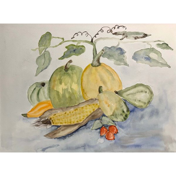 Chr. Fritsch jelzéssel - Csendélet tökkel