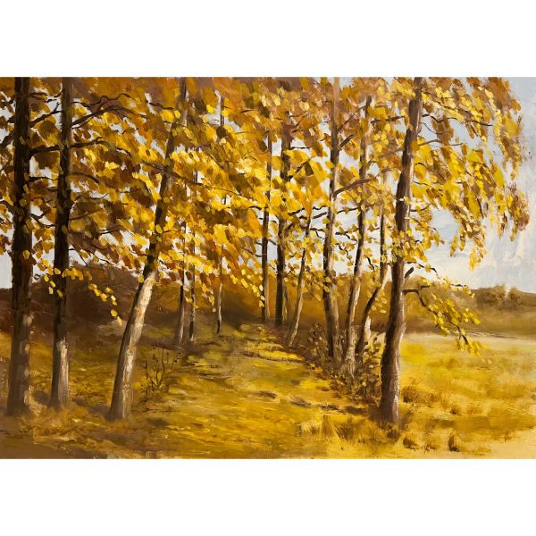 Őszi lombhullás (sorozat II. rész) - Ismeretlen festő