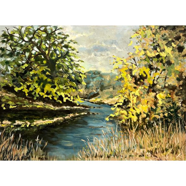 Nyári folyópart (sorozat III. rész) - Ismeretlen festő