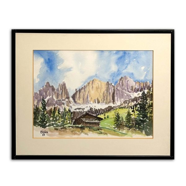 Krahn jelzéssel - Menedékház a svájci Alpokban, 1984