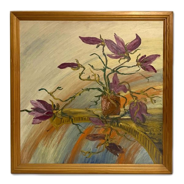 VA jelzéssel - Polipkarú lila virág