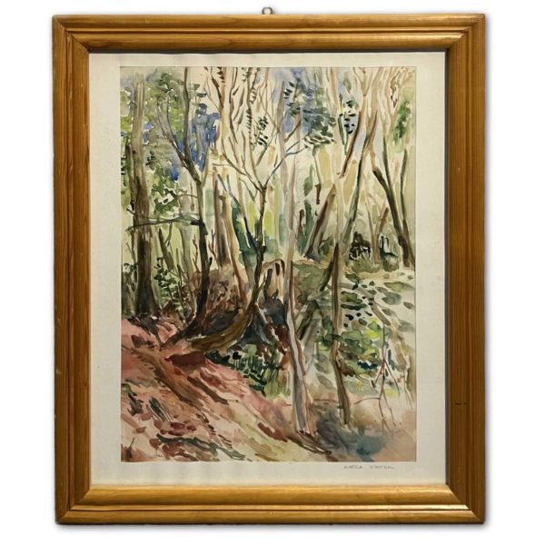 Erdőben - Beazonosításra váró művész