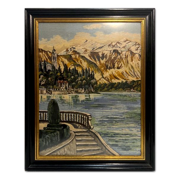 Villasor a tóparton