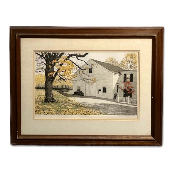 Carol Collette (1945- ) Culver’s farm, 1981