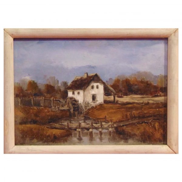 Zsupán József (1950- ) Vízimalom, 1993