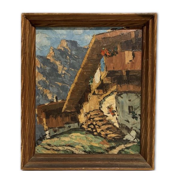 Ház az Alpokban, 1943 - Beazonosításra váró művész