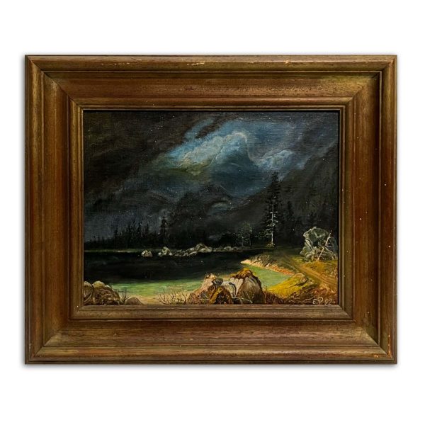 E. P. jelzéssel - Viharfelhők a tó fölött, 1992