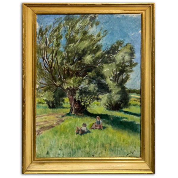 Orr Lajos (1902-1986) Pihenő a réten, 1943