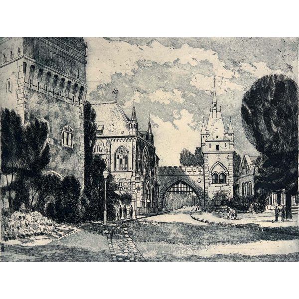 Blahos Rudolf (1917-1986) Vajdahunyad vára