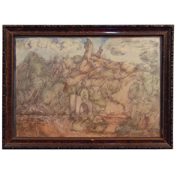 A természet visszaveszi, ami az övé - Ismeretlen művész