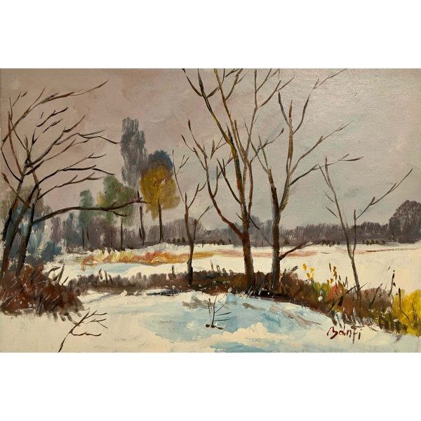 Bánfi József (1936- ) Behavazott Kis-Balaton