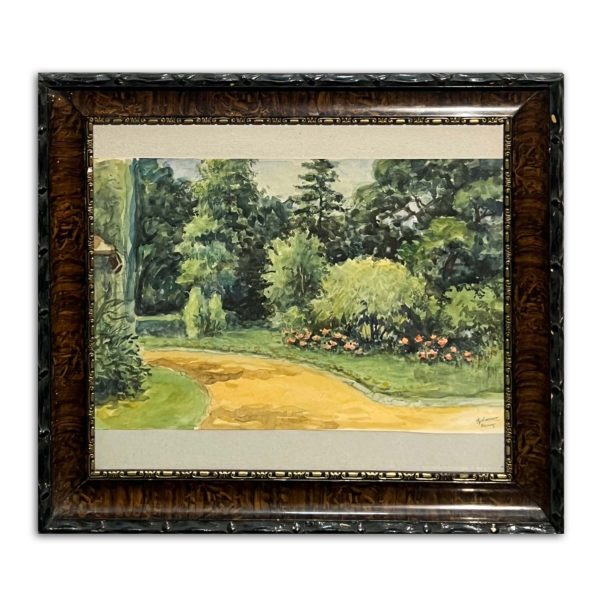 Gebauer Ernő (1882-1962) Parkban
