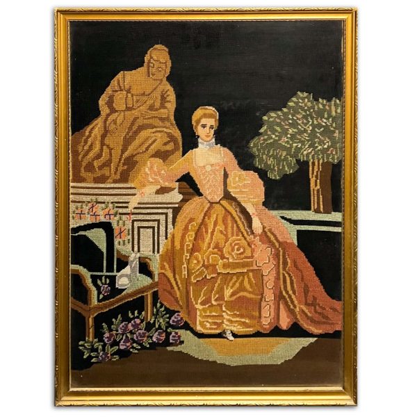 Úrihölgy a parkban