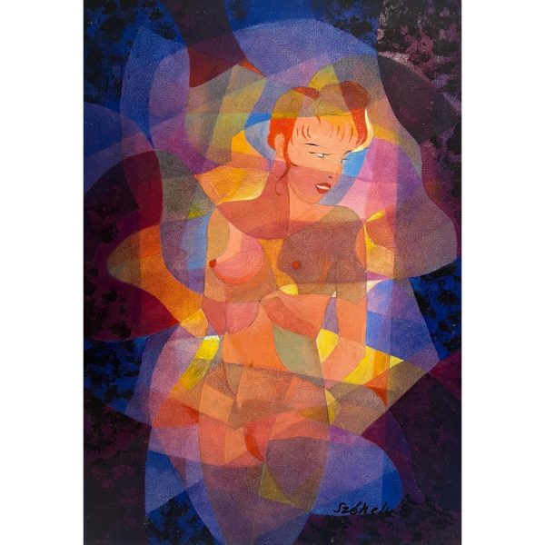 Székely Endre (1917-2014) Színpompa, 2011