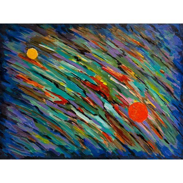 Székely Endre (1917-2014) Nap és Hold