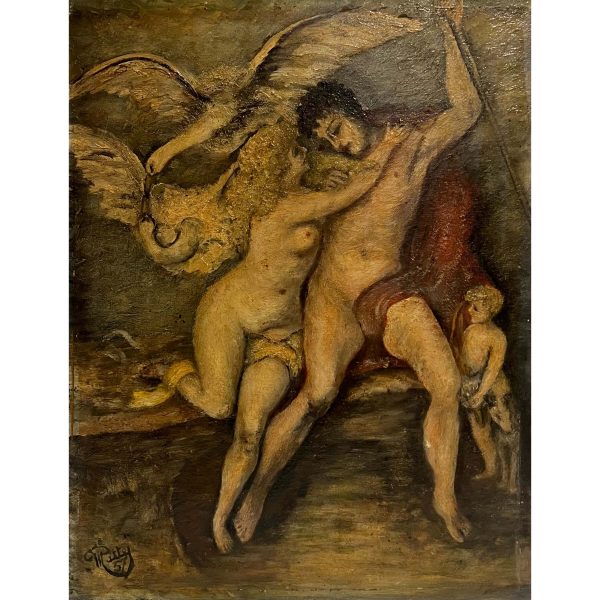 Vénusz és Adónisz (Rubens után), 1957 - Beazonosításra váró művész