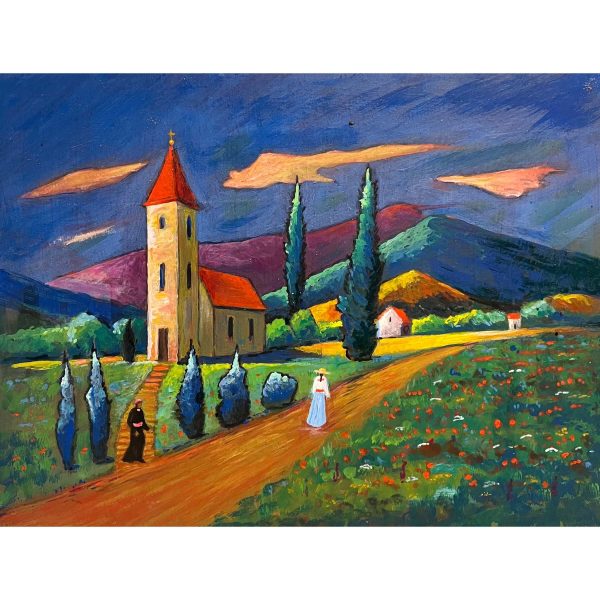 Székely Endre (1917-2014) Templomkerti séta