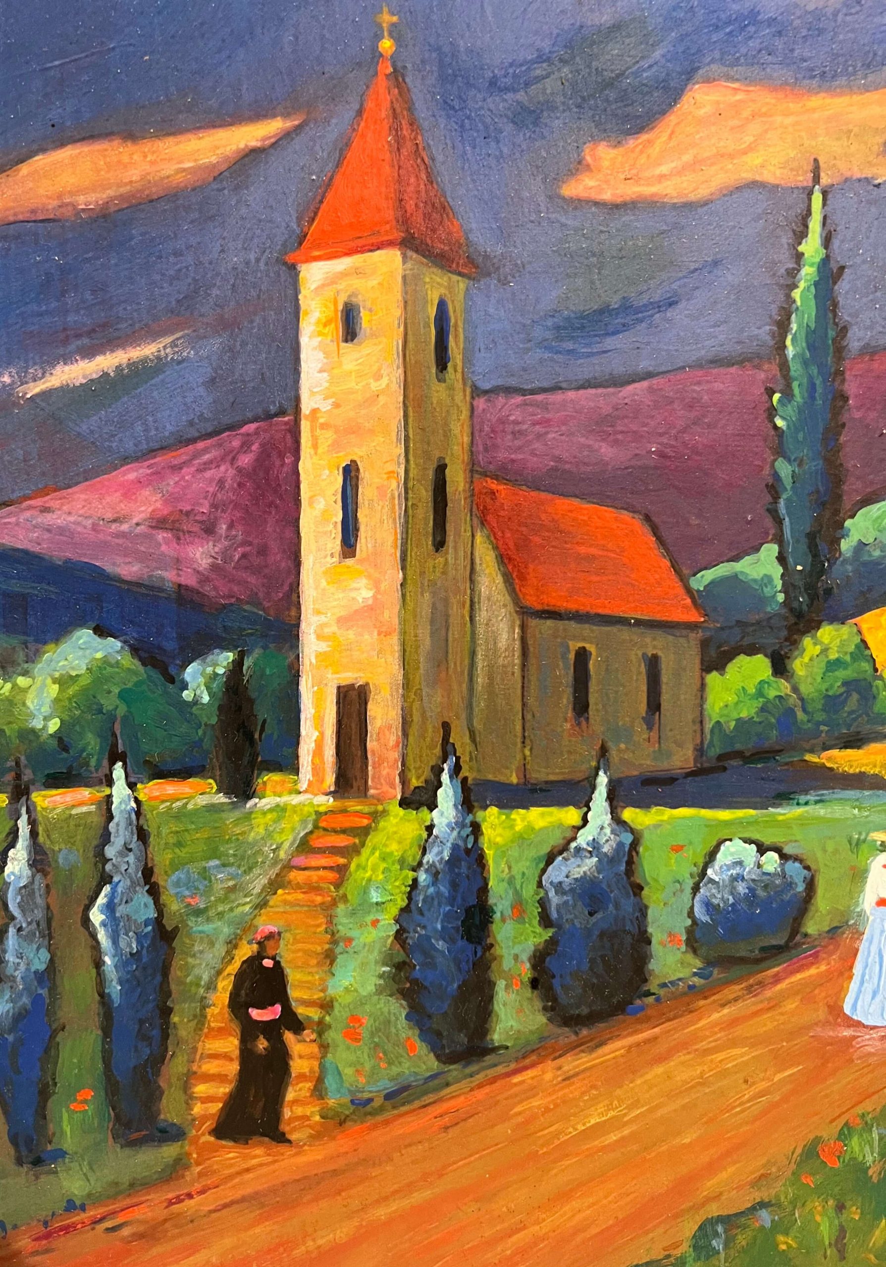 Székely Endre (1917-2014) Templomkerti séta - Image 3