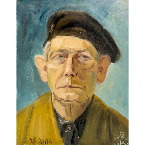 Varga Ferenc (1928-2019) Önarckép, 2006