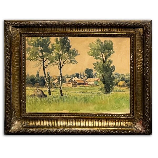 Gebauer Ernő (1882-1962) Falu határból