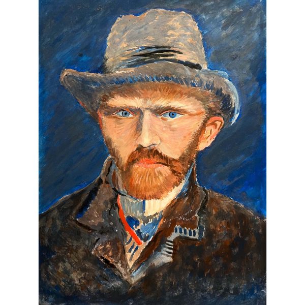 Székely Endre (1917-2014) Van Gogh önarckép