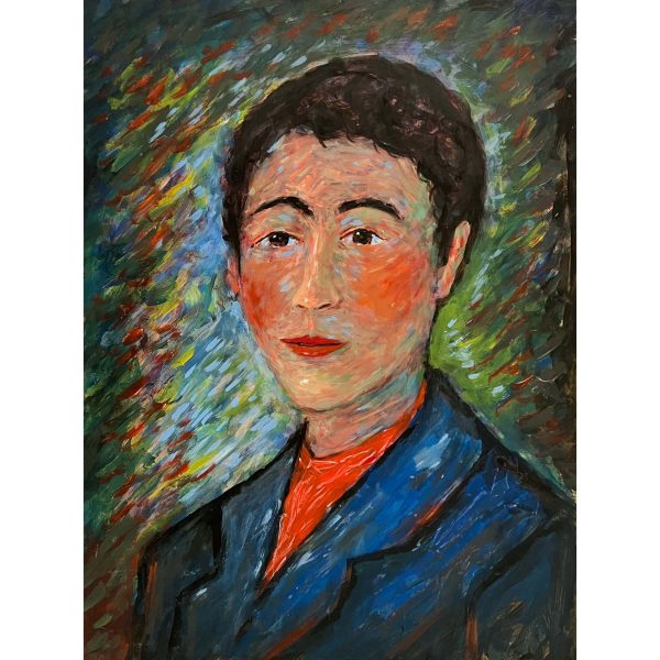 Székely Endre (1917-2014) Kék kabátos férfi