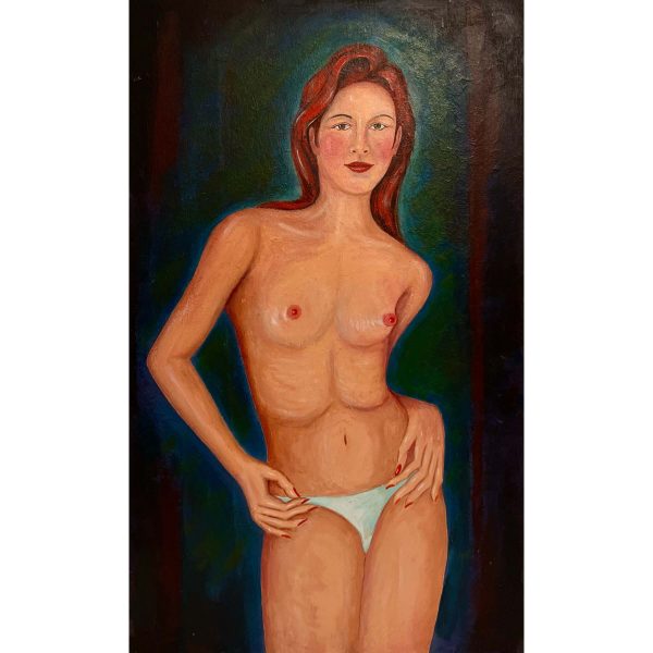 Székely Endre (1917-2014) Vörös hajú modell