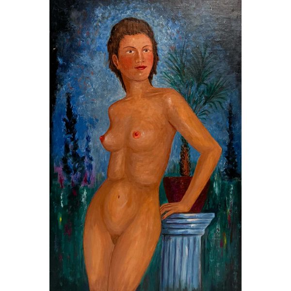 Székely Endre (1917-2014) Barna hajú modell