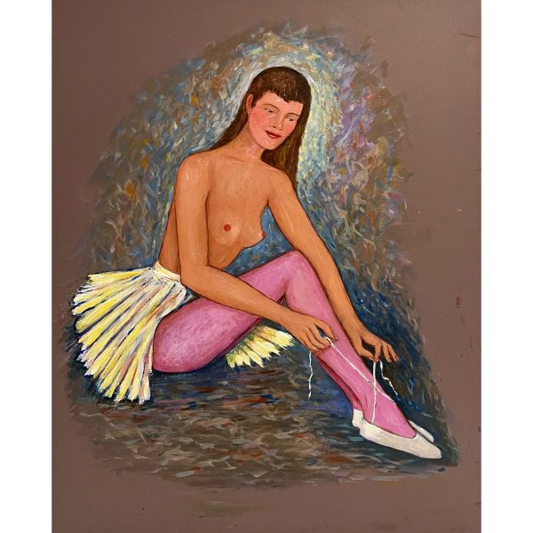 Székely Endre (1917-2014) Balerina pinkben