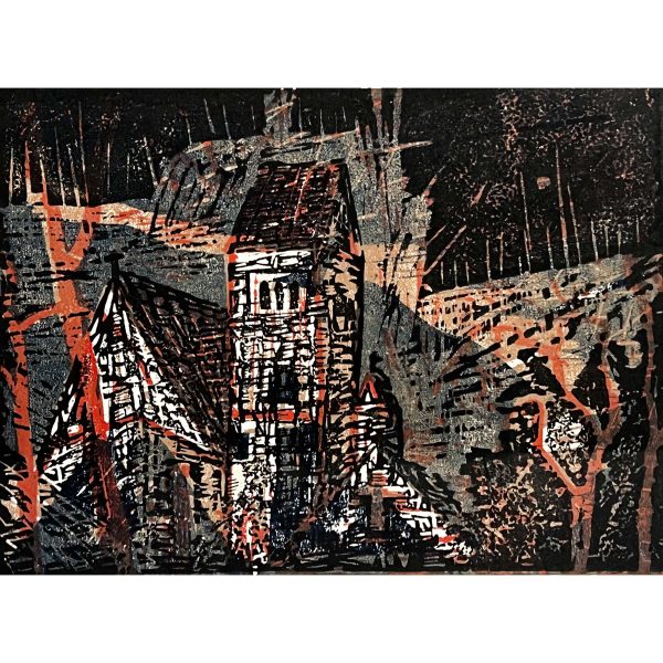 Arthur Redhead (1955- ) Régi kastély az erdő szélén, 1994