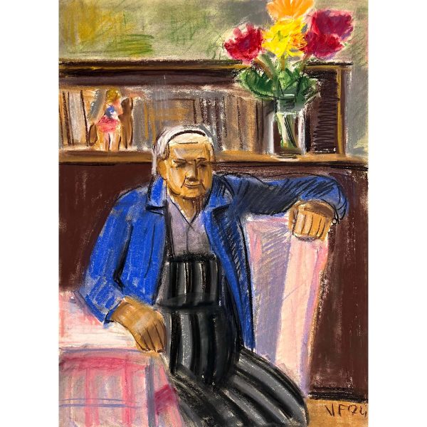 Varga Ferenc (1928-2019) Megpihenve, 1974