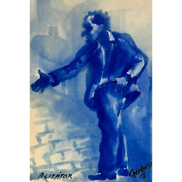 Czirbusz László (?-?) Agitátor, 1954