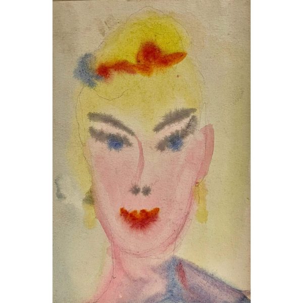 Czirbusz László (?-?) Szőke hajú lány, 1952