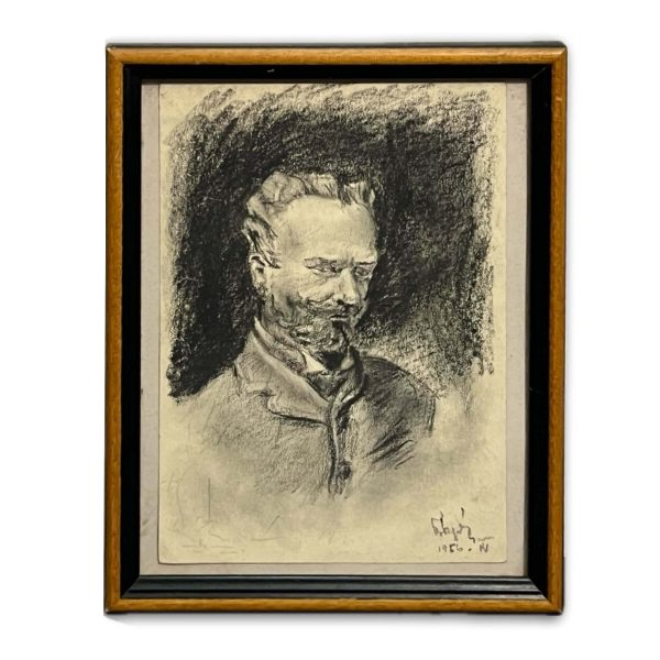 Szakállas férfi, 1956 - Beazonosításra váró művész
