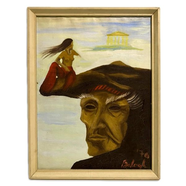 Balogh András (1919-1992) Indián istenség, 1976