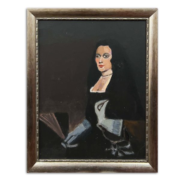 Fekete özvegy - Ismeretlen festő
