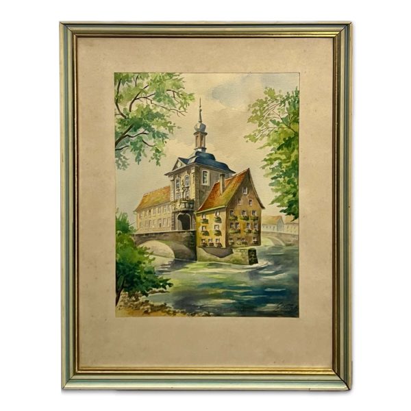 Kőnig jelzéssel - Régi városháza (Bamberg), 1960